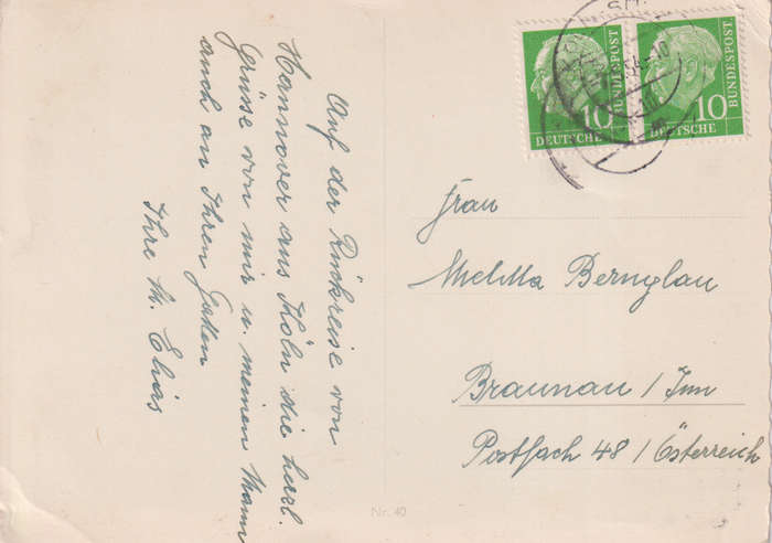 Post Cards / Maxi Card used