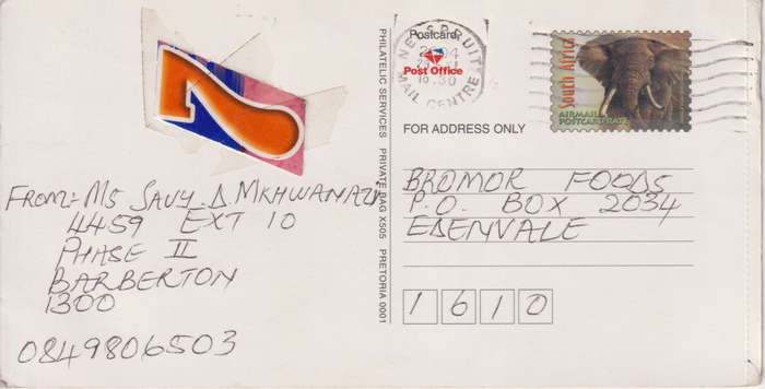 Post Cards / Maxi Card used
