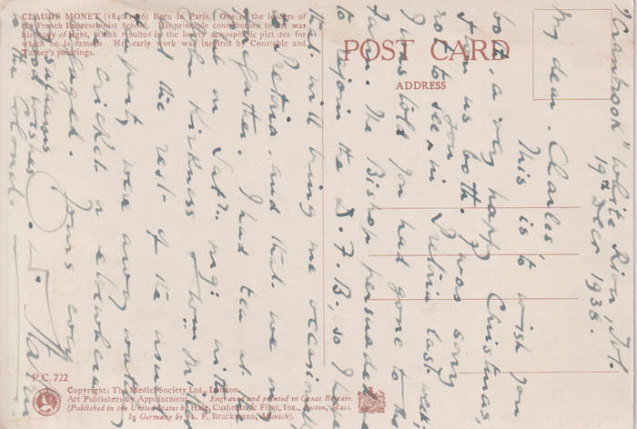 Post Cards / Maxi Card used