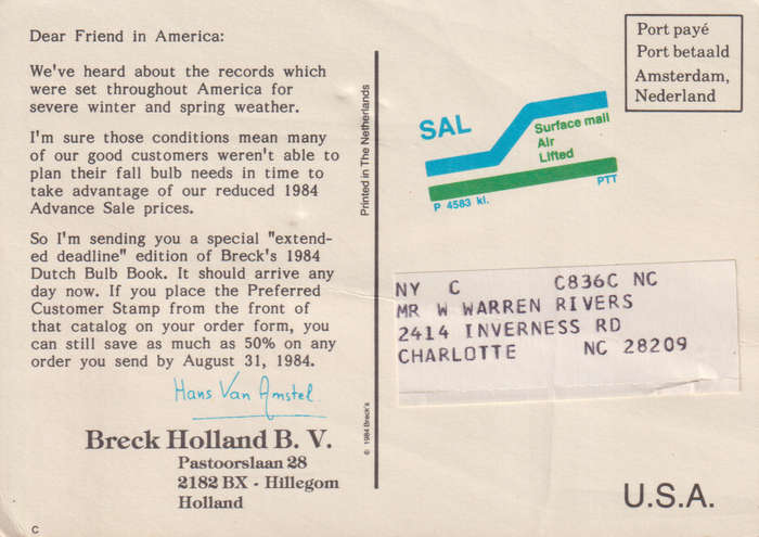 Post Cards / Maxi Card used