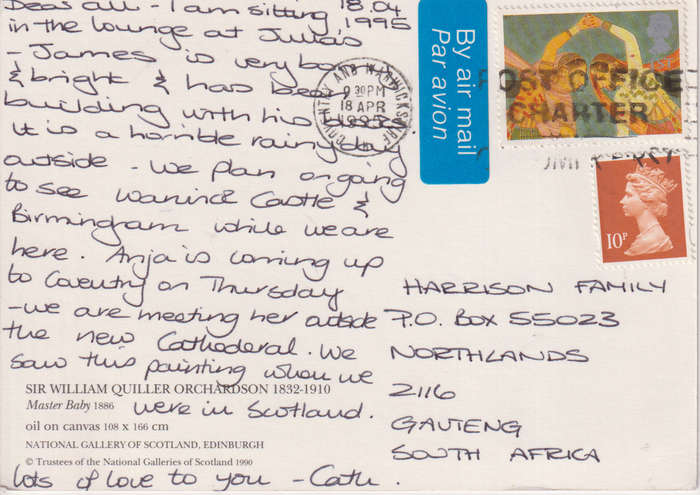 Post Cards / Maxi Card used