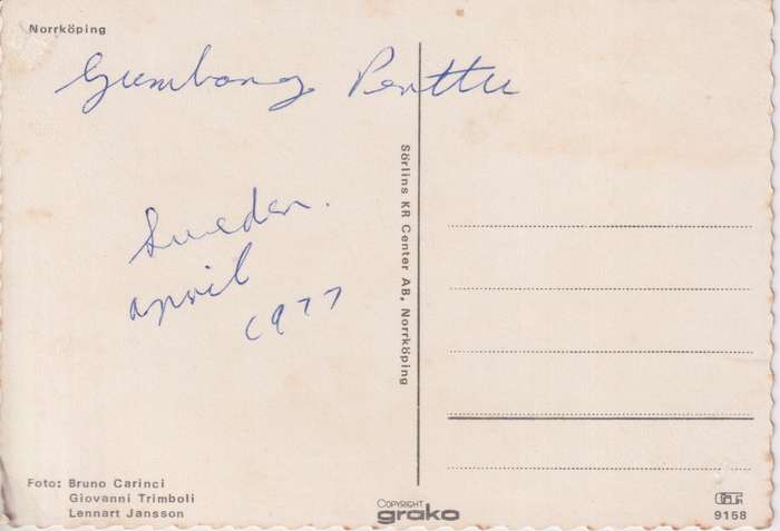 Post Cards / Maxi Card used