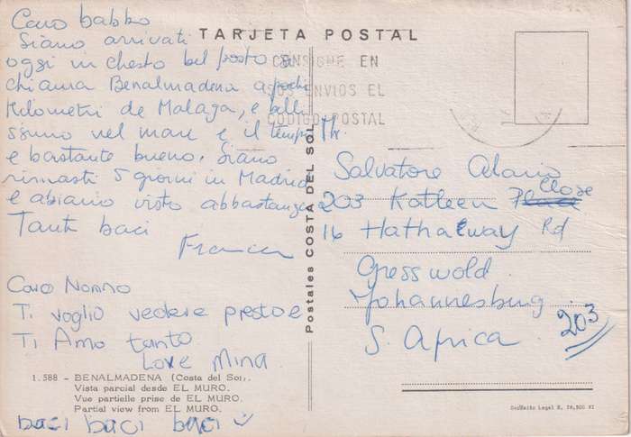 Post Cards / Maxi Card used