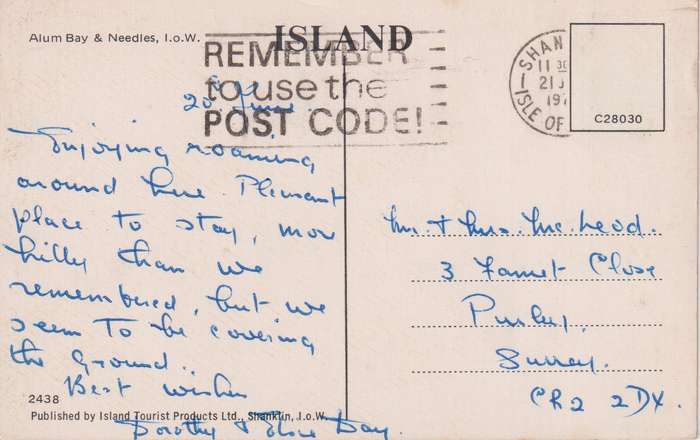 Post Cards / Maxi Card used