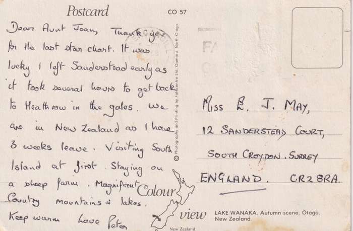 Post Cards / Maxi Card used
