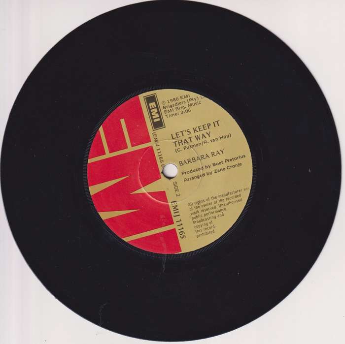 Seven Single LP / Vinyl Barbara Ray