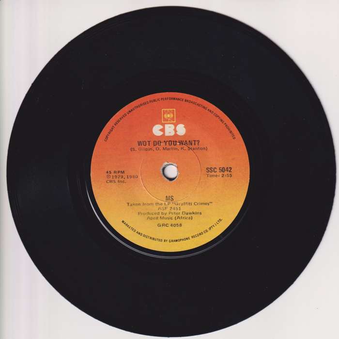 Seven Single LP / Vinyl MS April Music Africa