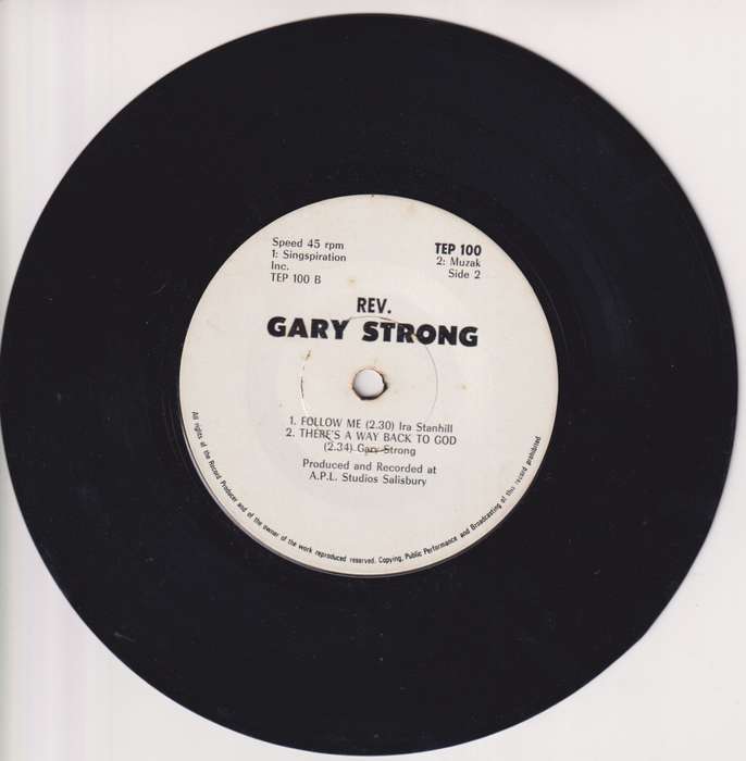 Seven Single LP / Vinyl Gary Strong