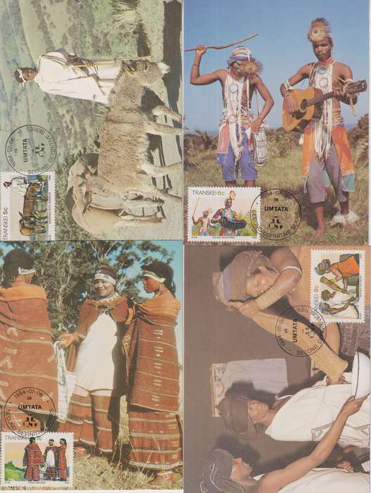 Maxi Card Transkei 1984 Xhosa Culture
