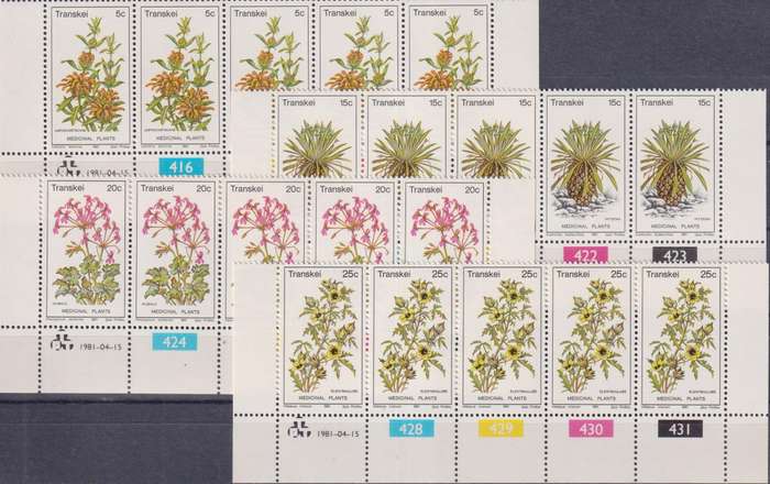 Stamps 1981 Medicinal Plants