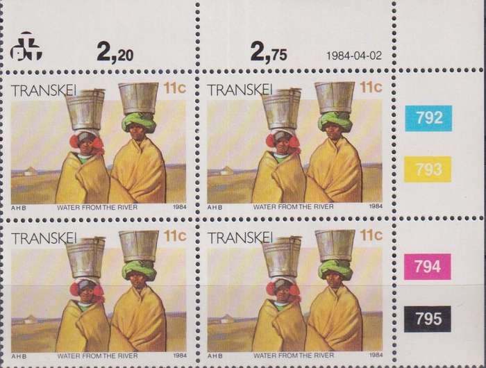 Stamps 1984 Xhosa Culture