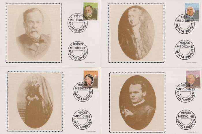 Silk Maxi Card Limited Edition 1983 Famous People of Medicine 277/500