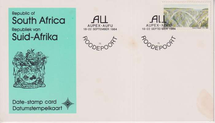 Stamps Date Stamp card RSA