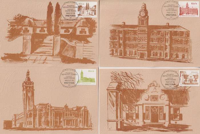 Maxi Card Limited Edition RSA 1982 -1987 South African Architecture