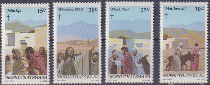 Stamps Bophuthatswana 1982 Easter
