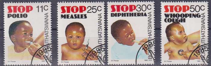 Stamps Bophuthatswana 1985 Health