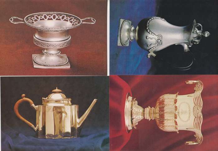 Maxi Cards Set Of 4 RSA 1985 Cape Silverware