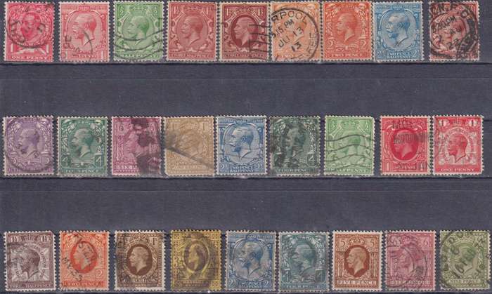 Stamps Mix World Card
