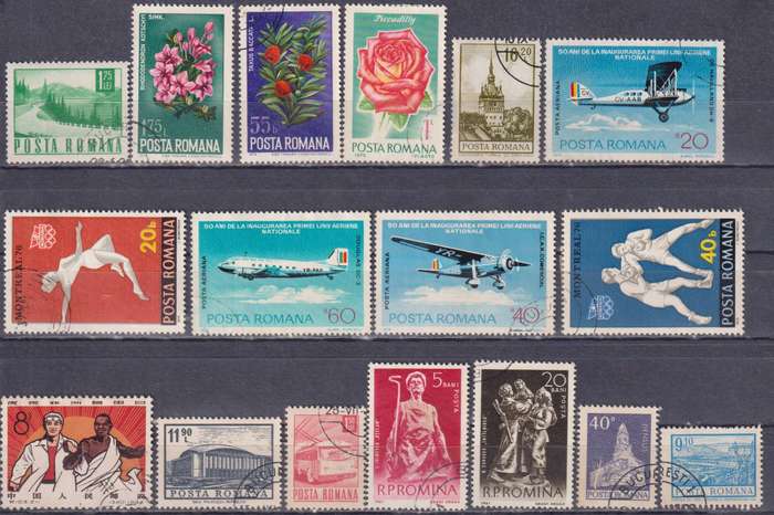 Stamps Mix World Card