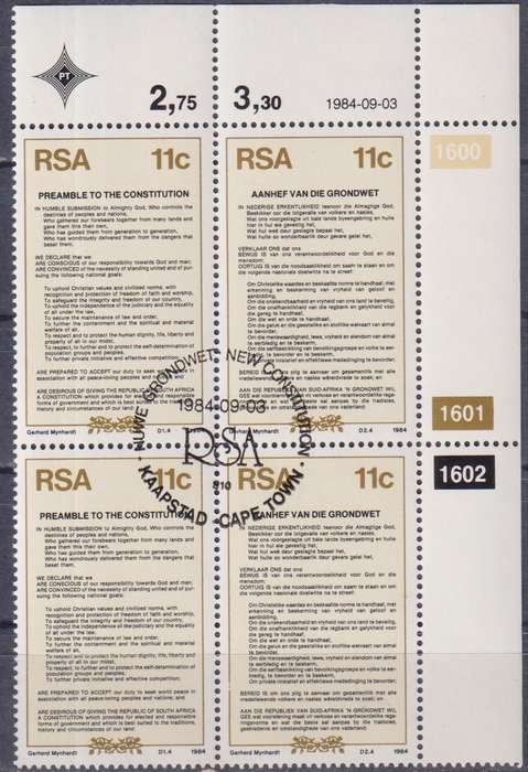 Stamp Control Blocks RSA