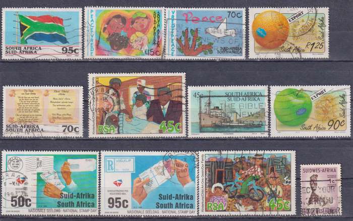 Stamps Mix World Card