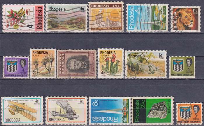 Stamps Mix World Card
