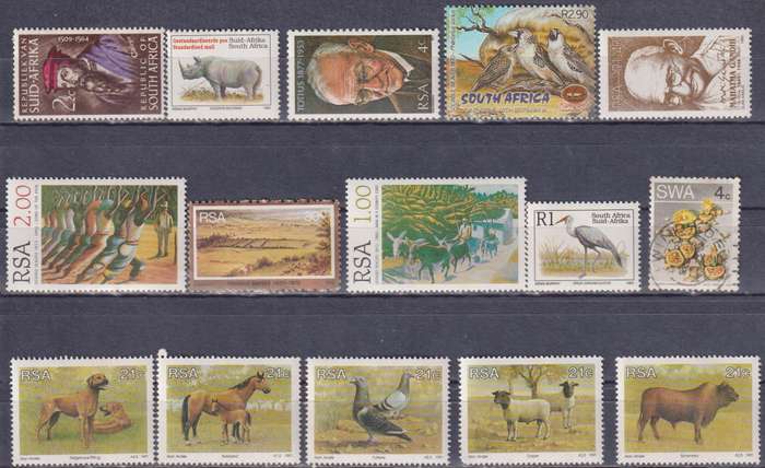 Stamps Mix World Card