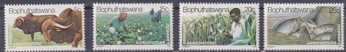 Stamps Bophuthatswana 1979 Agriculture
