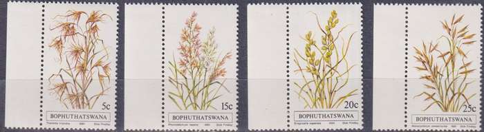 Stamps Bophuthatswana 1981 Indigenous Grasses