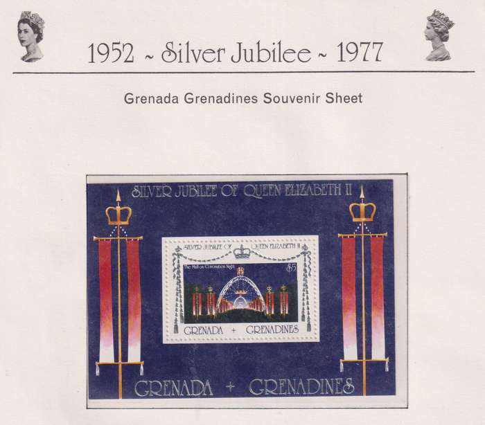 Stamps Grenda Grenadines 1977 The 25th Anniversary of Queen Elizabeth II's Reign