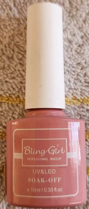 Soak Off UV/LED Gel Nail Polish Bling Girl Pink