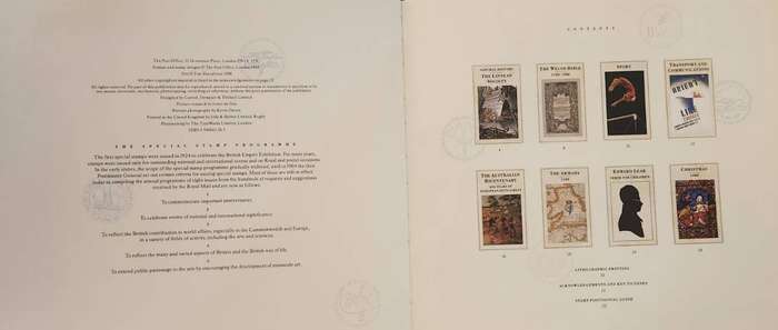 Stamp Album Royal Mail Special Stamps 1988