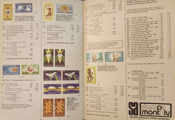 The South Africa Stamp Colour Catalogue 1982