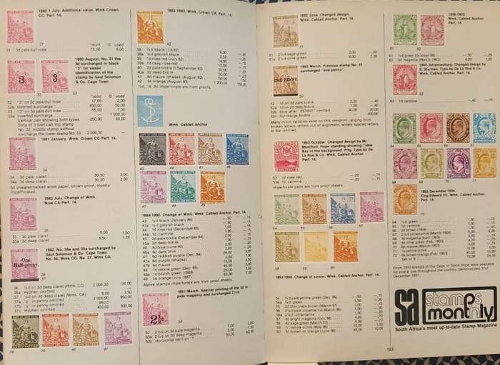 The South Africa Stamp Colour Catalogue 1982