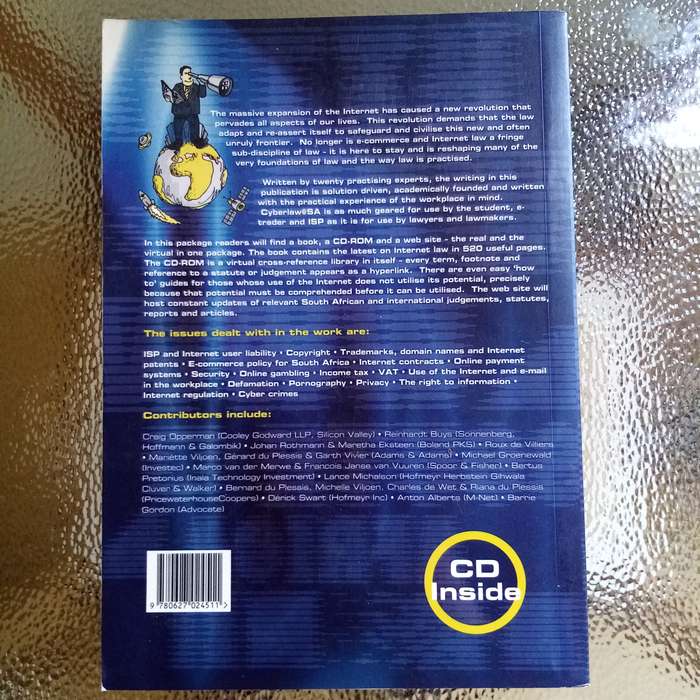 cyberlaw@SA book reinhardt buys