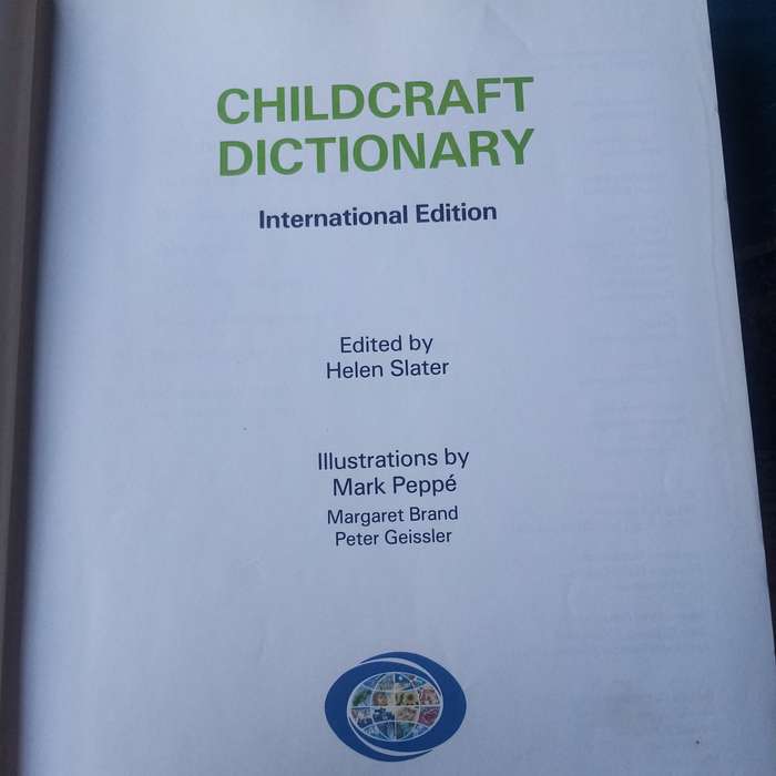 Rare 1992 Childcraft Dictionary International Edition  Classic Educational Children's Book