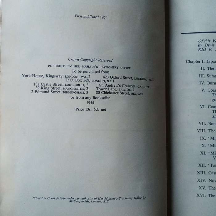 Rare "Royal Air Force 1939-1945: Volume II" by Denis Richards
