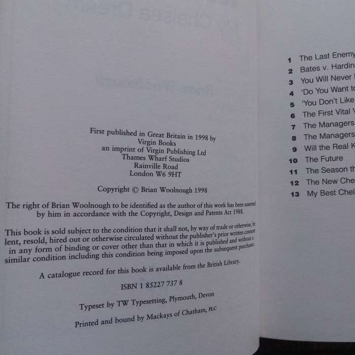 My Chelsea Dream by Ken Bates  The Untold Story of Chelsea FC's Transformation