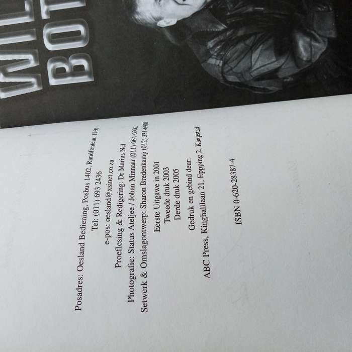 Om weer op te staan deur Willie Botha