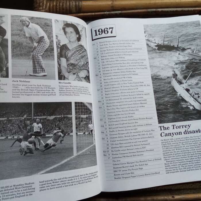 Visual History: "Hamlyn Pictorial History of the 20th Century"  Captivating Images & Events