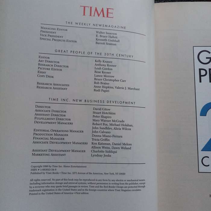 Inspiring Figures: "Great People of the 20th Century"  A Tribute to Influential Leaders & Innovator