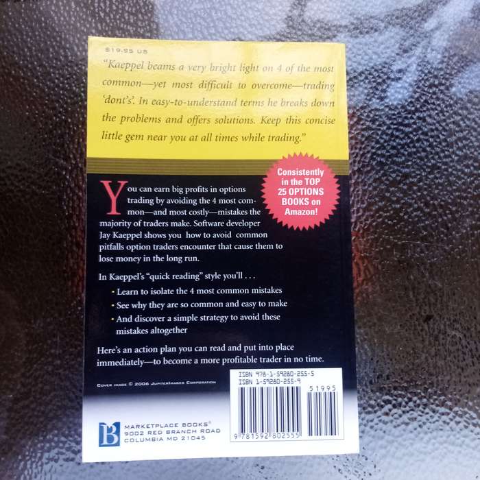 The Four Biggest Mistakes in Option Trading by Jay Kaeppel - Essential Guide for Traders