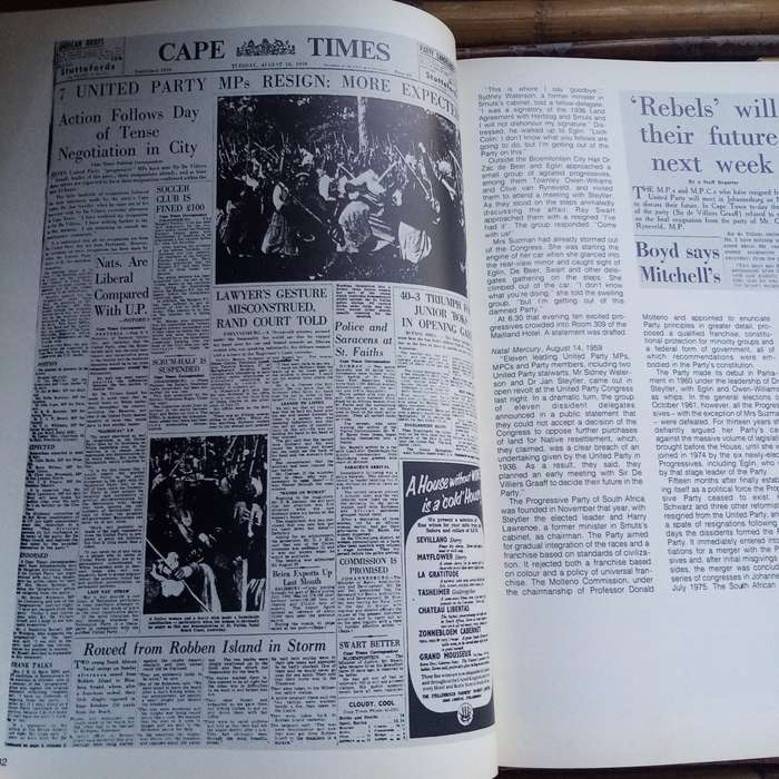 A Newspaper History of South Africa: Insightful Perspectives by Vic Alhadeff