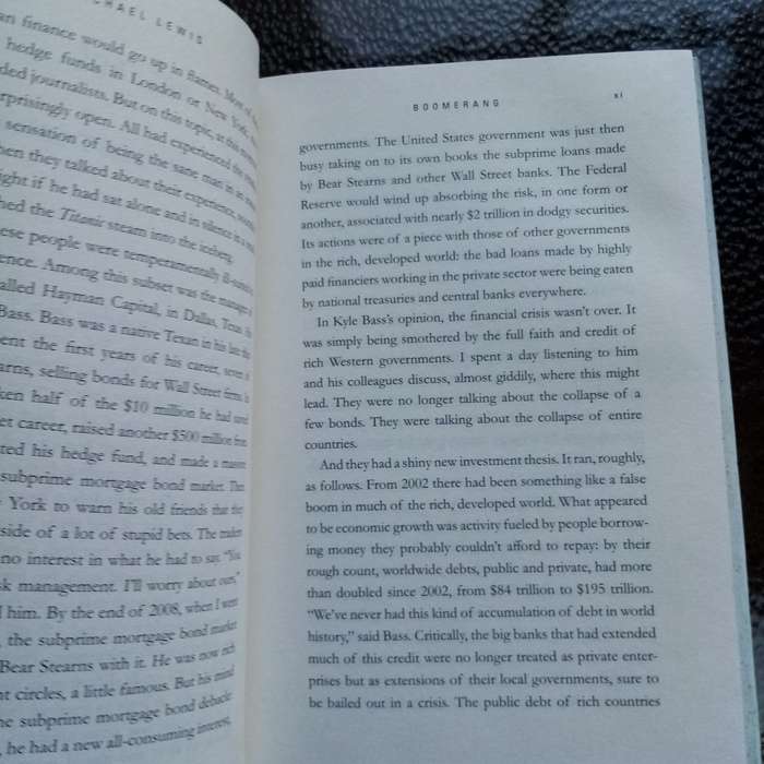 Boomerang by Michael Lewis - Captivating Insights on Global Financial Chaos