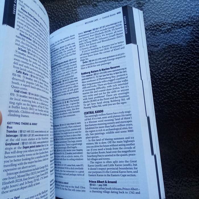 Explore Southern Africa: "Lonely Planet" Guide with Special Wildlife Chapter