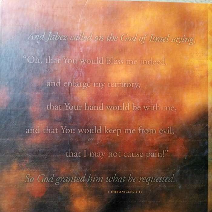 The Prayer of Jabez: Breaking Through to a Life of Blessing by Bruce Wilkinson