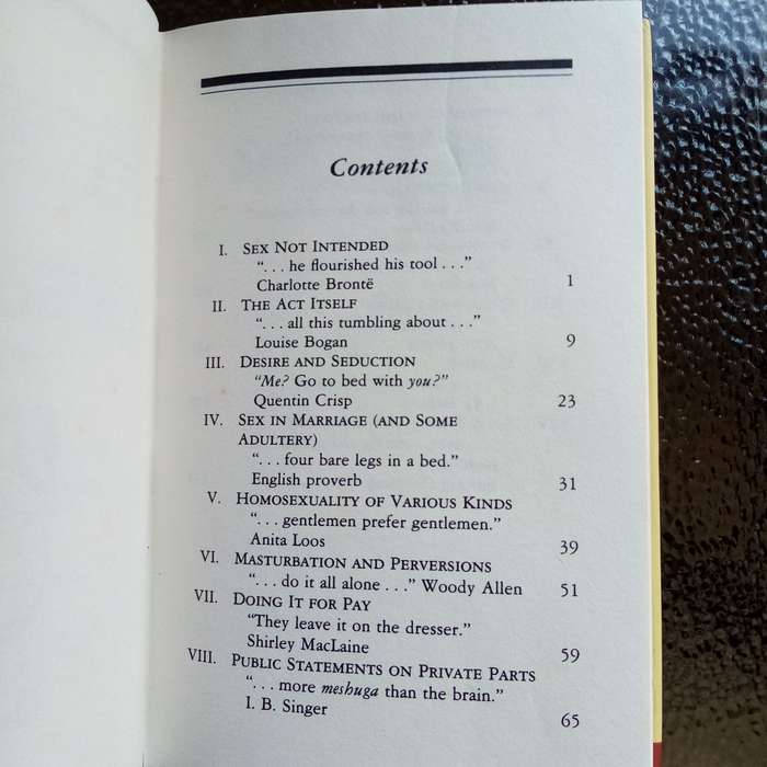 Sex: Even More Fun You Can Have Without Laughing - Witty & Instructive Quotations