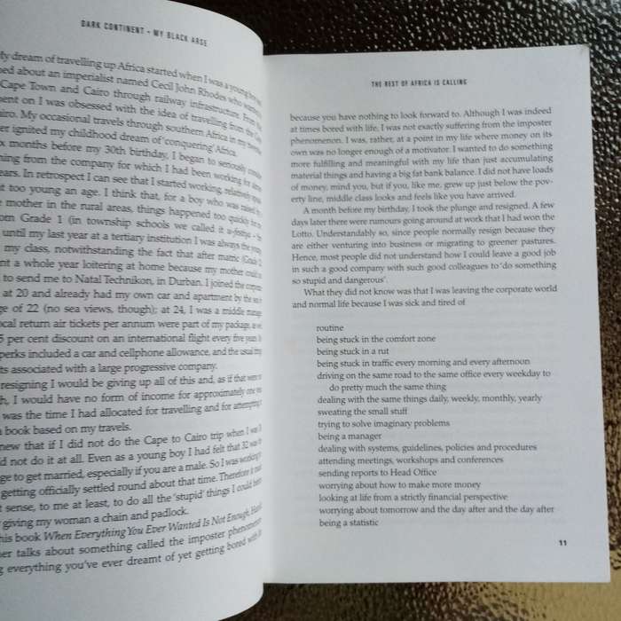 DARK CONTINENT, MY BLACK ARSE by Sihle Khumalo - A Bold Exploration of Identity
