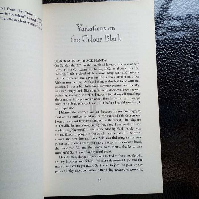 Title: O'Mandingo! The Only Black at a Dinner Party by Eric Miyeni  A Provocative Cultural Comment