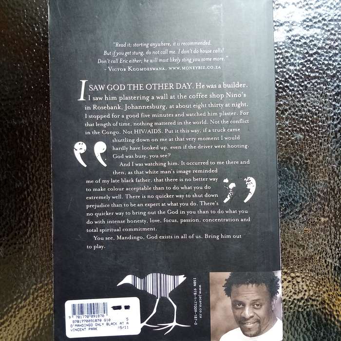 Title: O'Mandingo! The Only Black at a Dinner Party by Eric Miyeni  A Provocative Cultural Comment